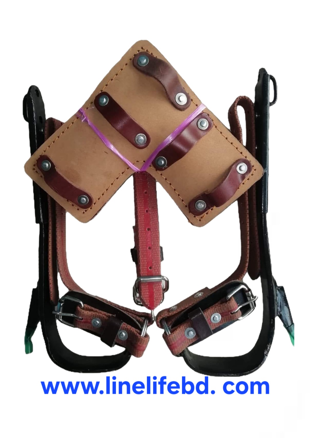 Wooden pole climber Bangladesh