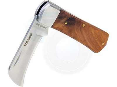 Tolsen Electrician's Cutter (195mm) Pocket Cable Wire Stripper Skinning Utility Cutter
