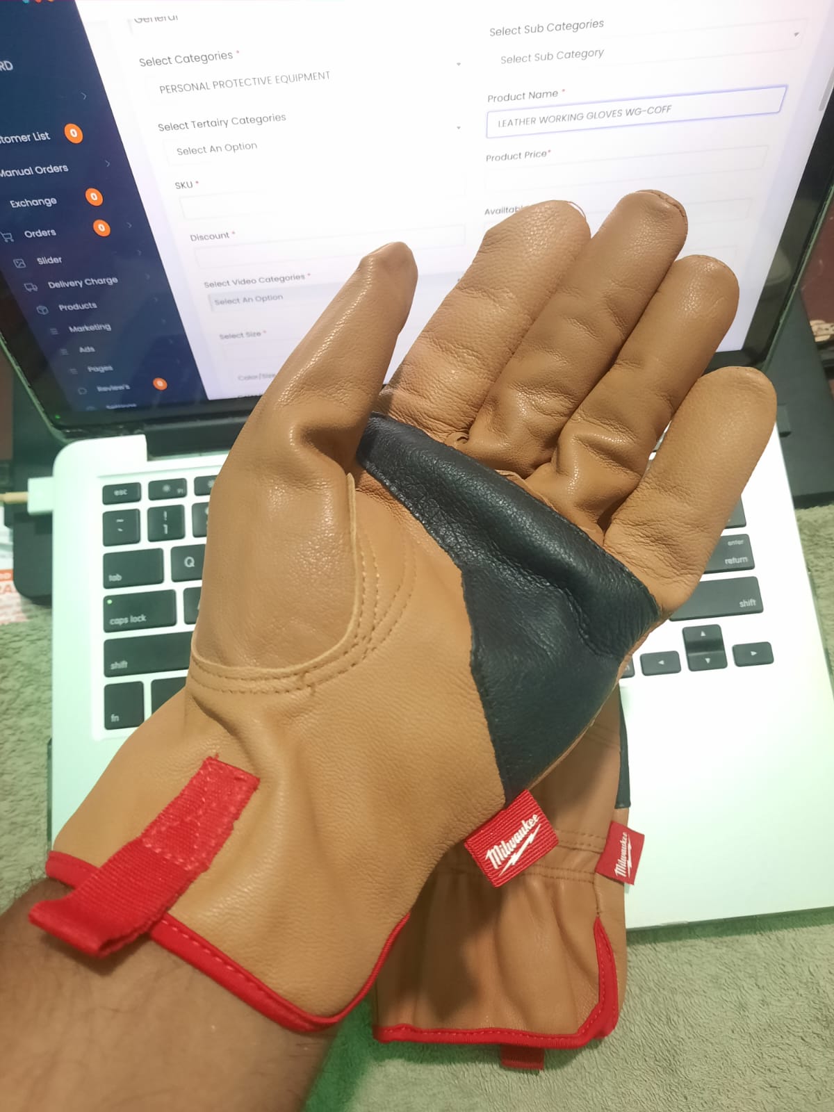 Goatskin Leather Gloves USA