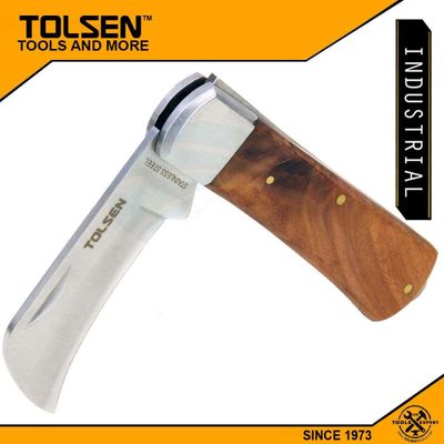 Tolsen Electrician's Cutter (195mm) Pocket Cable Wire Stripper Skinning Utility Cutter