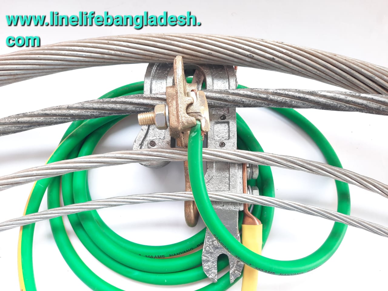 GROUNDING SET SINGLE PHASE 35MM 10'
