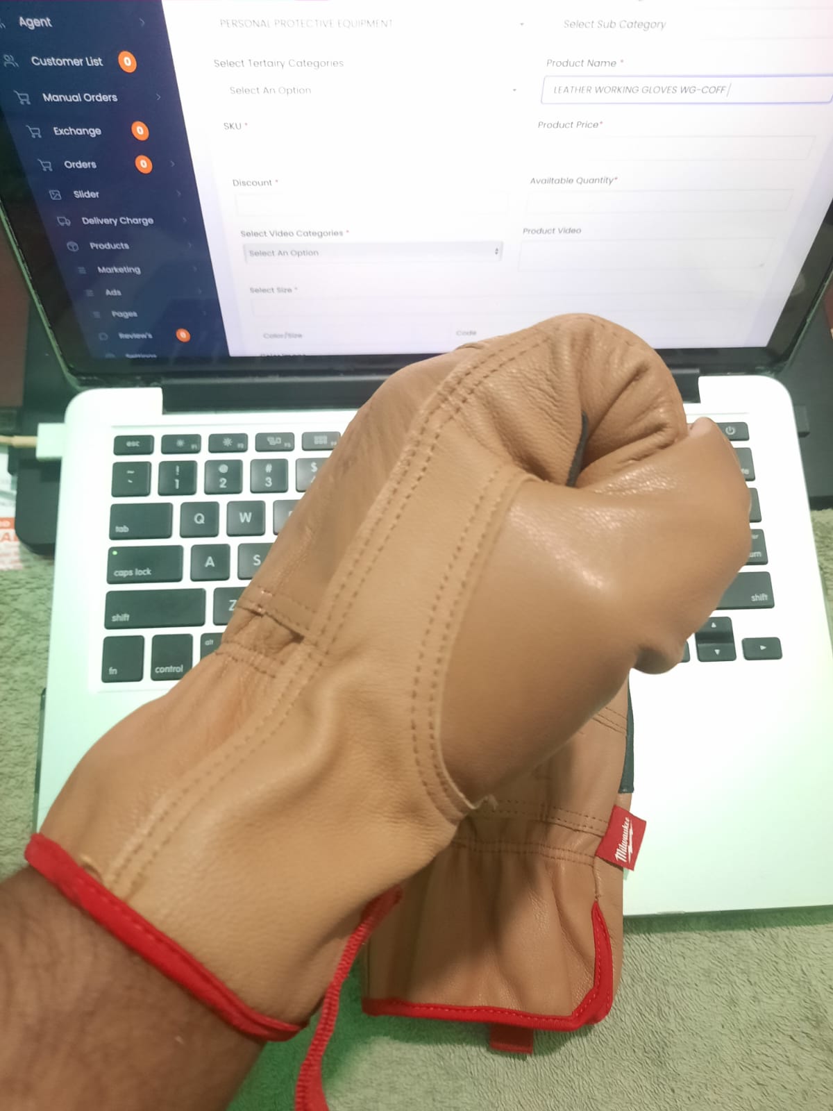 Goatskin Leather Gloves USA