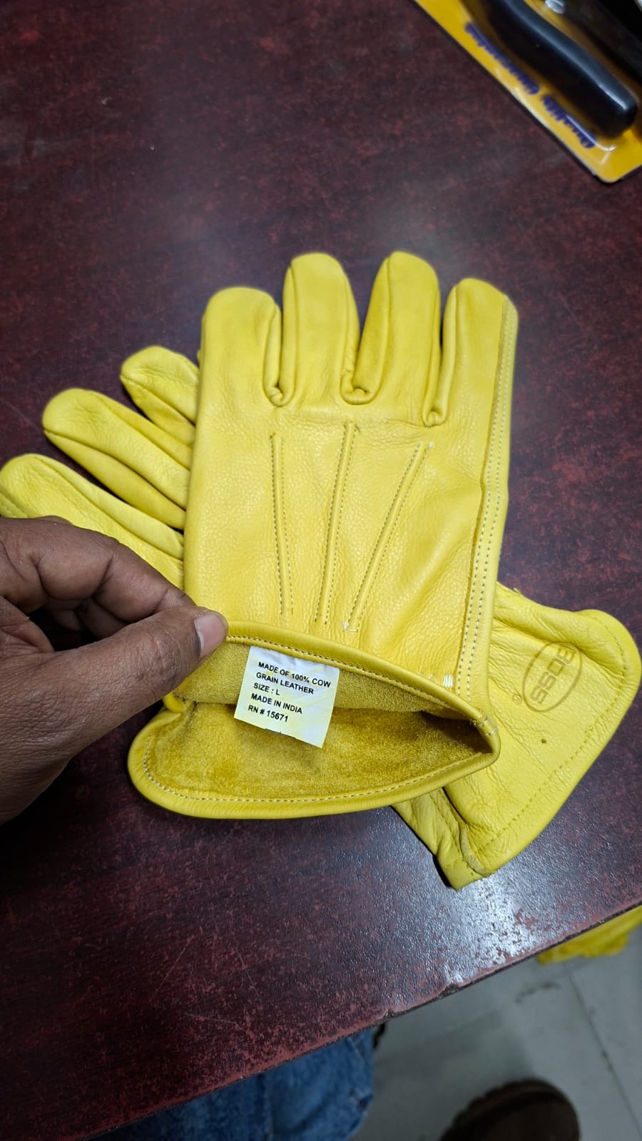 Electrical/Welding Gloves Heat Resistant Argon TIG Working Safety Hand Worker